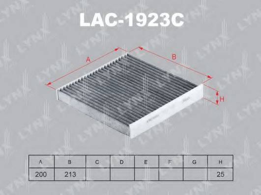 LYNXAUTO LAC1923C Фильтр, воздух во внутренном пространстве