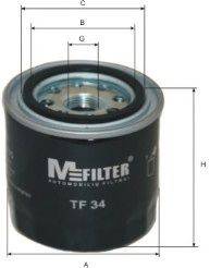 MFILTER TF34 Масляный фильтр