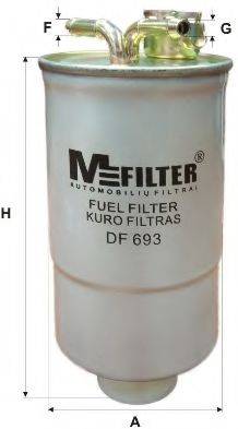 MFILTER DF693 Топливный фильтр