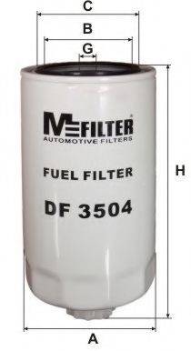 MFILTER DF3504 Топливный фильтр