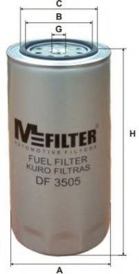 Топливный фильтр MFILTER DF 3505