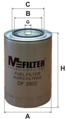 MFILTER DF3502 Топливный фильтр
