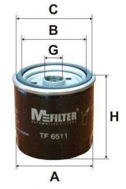 MFILTER TF6511 Масляный фильтр