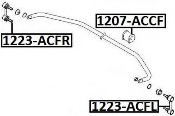 Тяга / стойка, стабилизатор ASVA 1223-ACFR