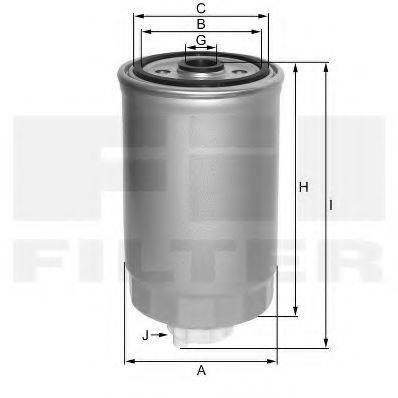 FIL FILTER ZP3041F Топливный фильтр