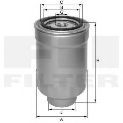 FIL FILTER ZP548F Топливный фильтр