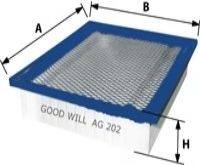GOODWILL AG202 Воздушный фильтр