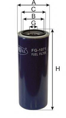 GOODWILL FG1071 Топливный фильтр