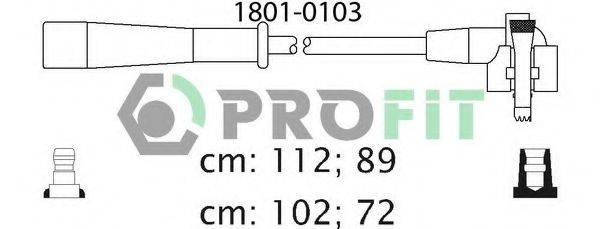 PROFIT 18010103 Комплект проводов зажигания