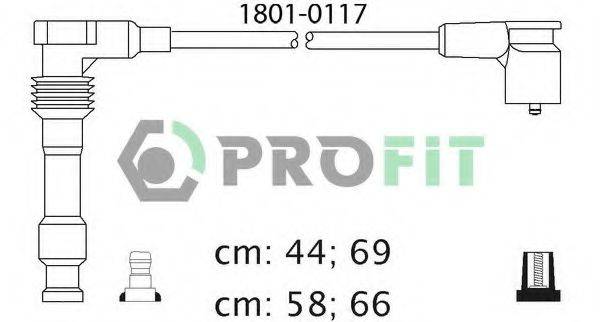 PROFIT 18010117 Комплект проводов зажигания