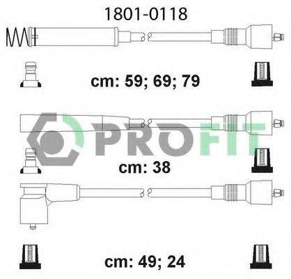 PROFIT 18010118 Комплект проводов зажигания