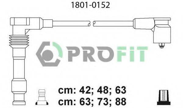 PROFIT 18010152 Комплект проводов зажигания