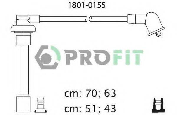 Комплект проводов зажигания PROFIT 1801-0155