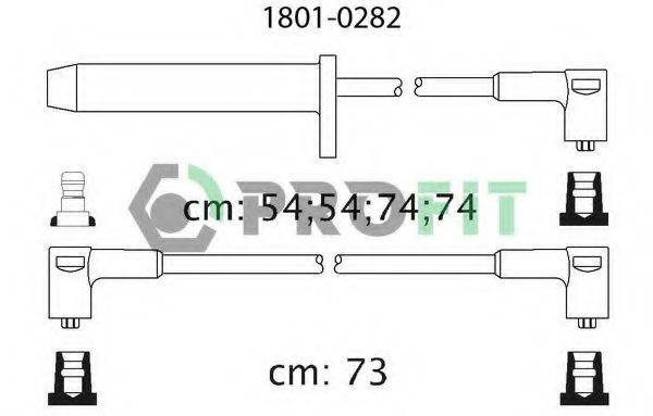 Комплект проводов зажигания PROFIT 1801-0282