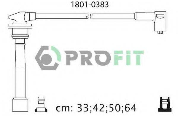 Комплект проводов зажигания PROFIT 1801-0383