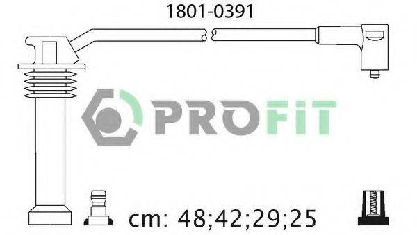 PROFIT 18010391 Комплект проводов зажигания