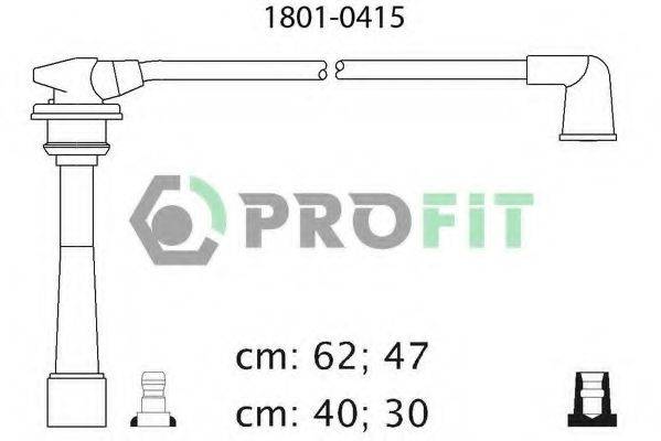 PROFIT 18010415 Комплект проводов зажигания