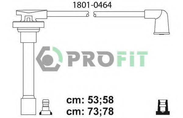 Комплект проводов зажигания PROFIT 1801-0464