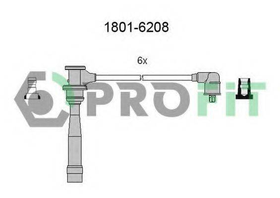 Комплект проводов зажигания PROFIT 1801-6208