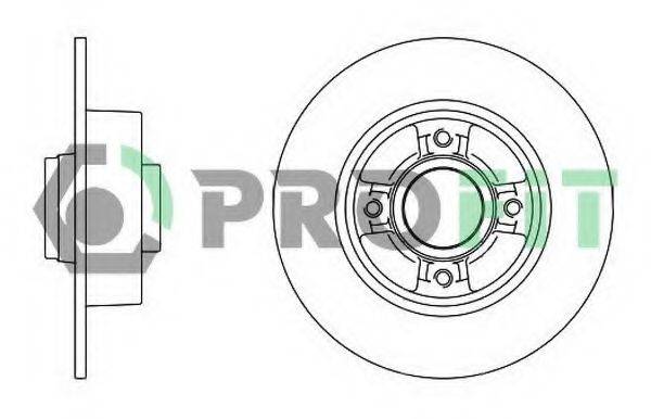 PROFIT 50101369 Тормозной диск