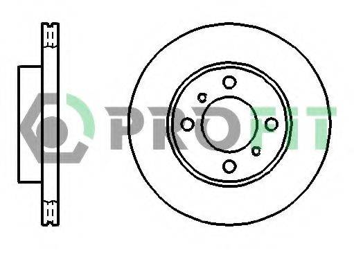 Тормозной диск PROFIT 5010-1005