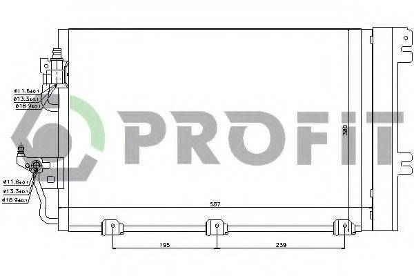 PROFIT PR5052C1 Конденсатор, кондиционер