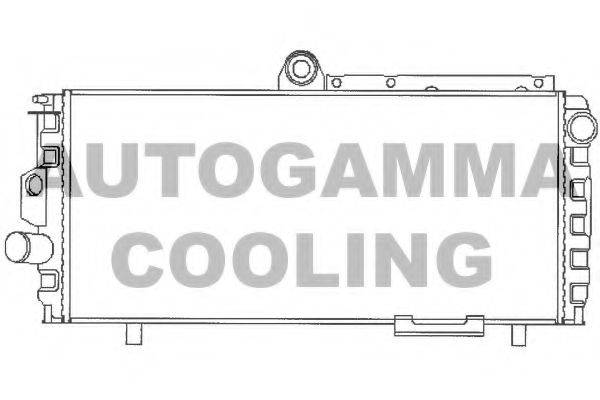 AUTOGAMMA 100001 Радиатор, охлаждение двигателя