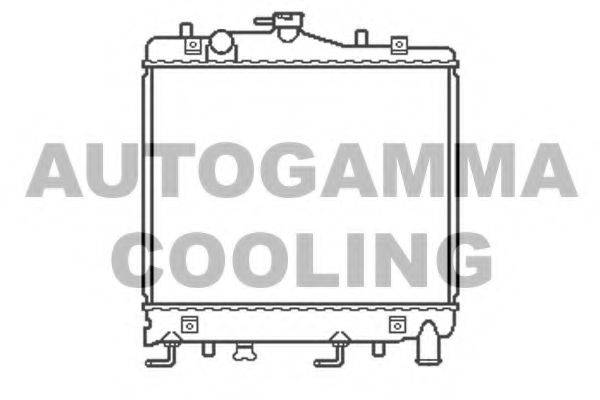 Радиатор, охлаждение двигателя AUTOGAMMA 101431