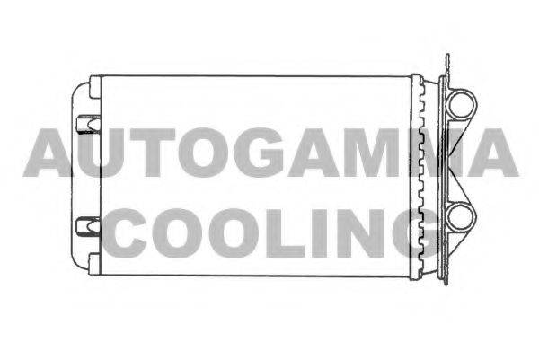Теплообменник, отопление салона AUTOGAMMA 101644