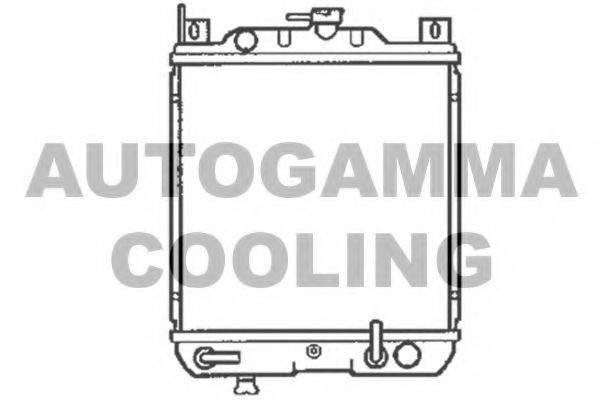 Радиатор, охлаждение двигателя AUTOGAMMA 102338
