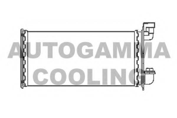 AUTOGAMMA 102536 Теплообменник, отопление салона