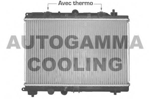 Радиатор, охлаждение двигателя AUTOGAMMA 102946