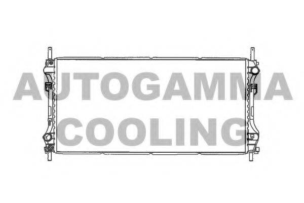 Радиатор, охлаждение двигателя AUTOGAMMA 103097