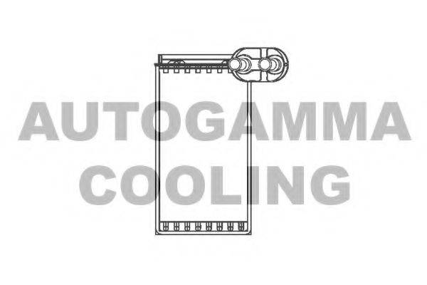 Теплообменник, отопление салона AUTOGAMMA 103329