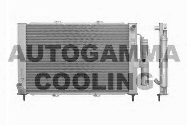 Радиатор, охлаждение двигателя AUTOGAMMA 103353