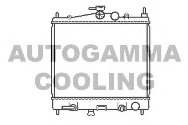Радиатор, охлаждение двигателя AUTOGAMMA 103383