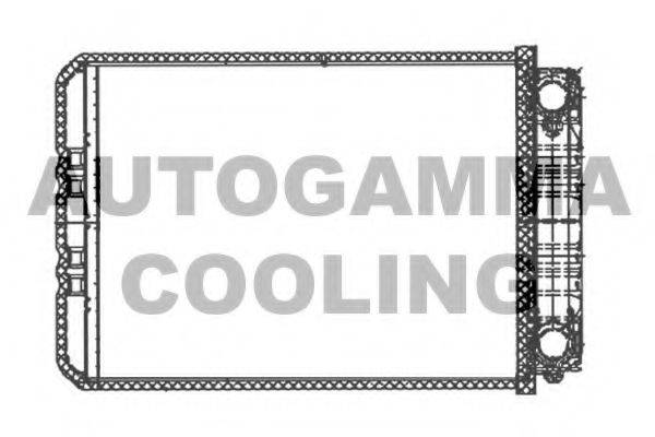 Теплообменник, отопление салона AUTOGAMMA 103455