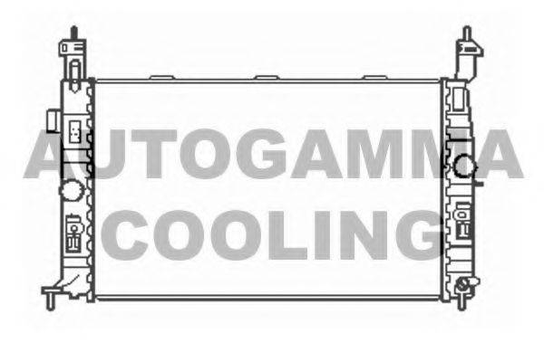 AUTOGAMMA 103518 Радиатор, охлаждение двигателя