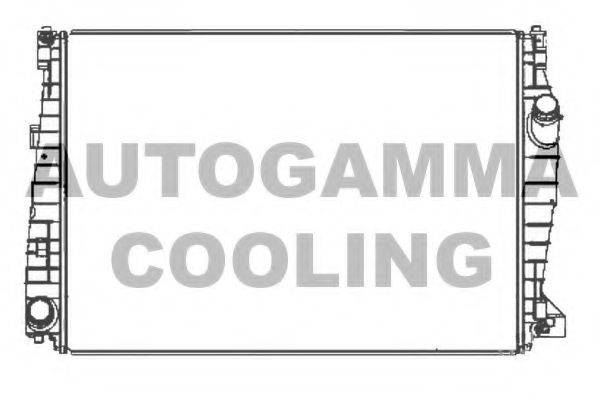 AUTOGAMMA 103715 Радиатор, охлаждение двигателя