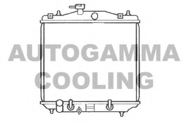 AUTOGAMMA 103781 Радиатор, охлаждение двигателя