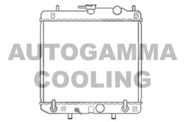 Радиатор, охлаждение двигателя AUTOGAMMA 103791