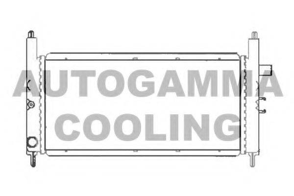 AUTOGAMMA 103871 Радиатор, охлаждение двигателя