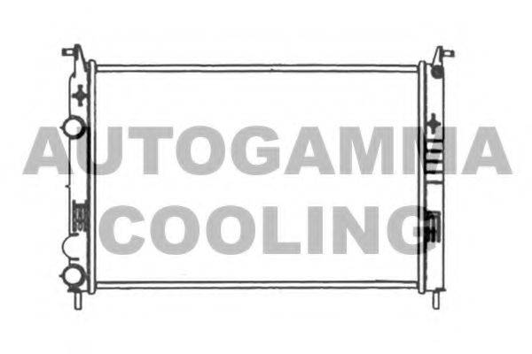 AUTOGAMMA 103967 Радиатор, охлаждение двигателя