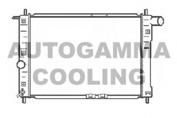 AUTOGAMMA 104059 Радиатор, охлаждение двигателя