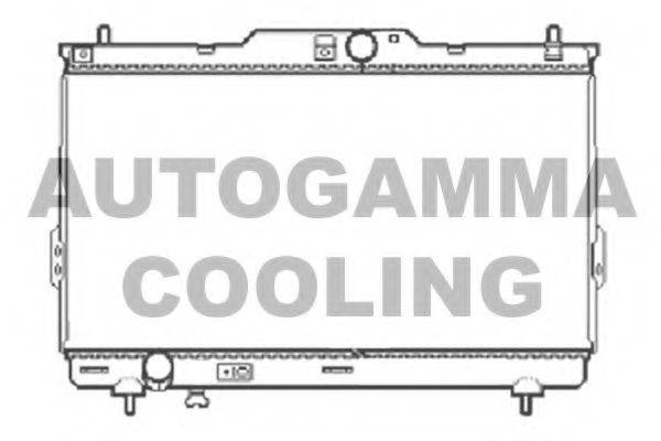 AUTOGAMMA 104073 Радиатор, охлаждение двигателя