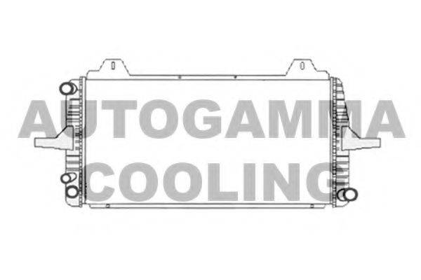 Радиатор, охлаждение двигателя AUTOGAMMA 104172
