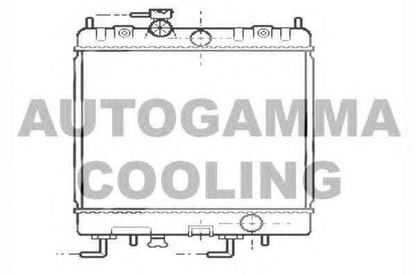 AUTOGAMMA 104421 Радиатор, охлаждение двигателя
