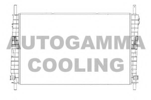 AUTOGAMMA 104508 Радиатор, охлаждение двигателя