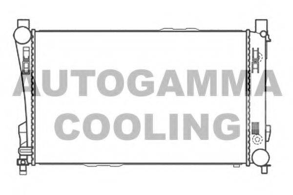 AUTOGAMMA 104526 Радиатор, охлаждение двигателя