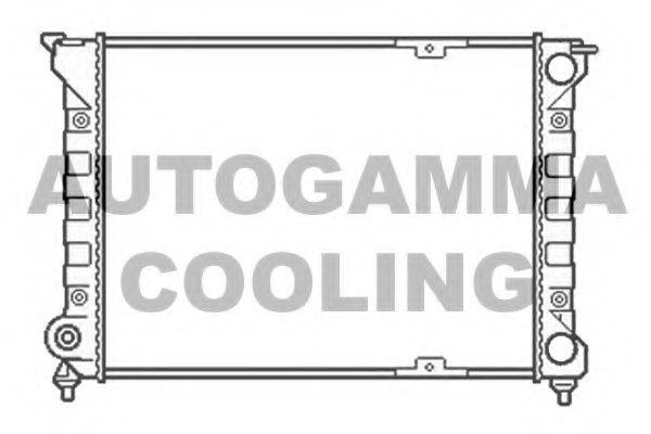 AUTOGAMMA 104575 Радиатор, охлаждение двигателя
